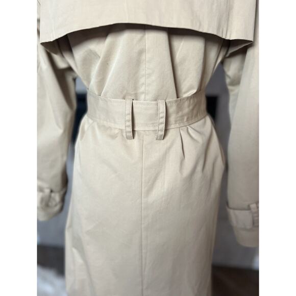 COPY - NEW MNG MANGO Cotton Classic Trench Coat, Size USA large - Picture 5 of 7